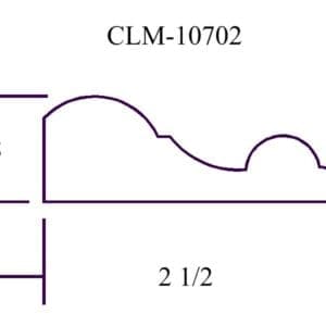 A drawing of the side of a building.