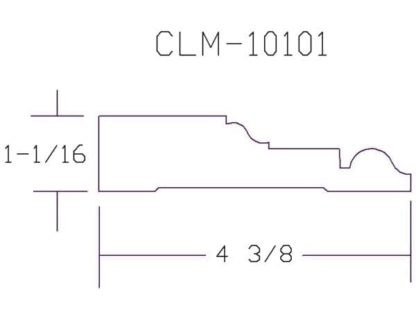 CLM 10101 - Classic Mouldings Inc