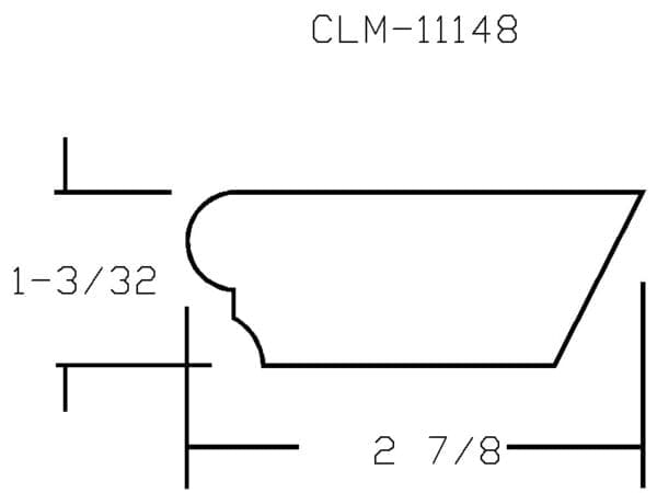 CLM 11148 - Classic Mouldings Inc
