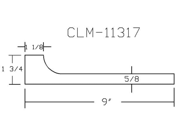 CLM 11317 - Classic Mouldings Inc