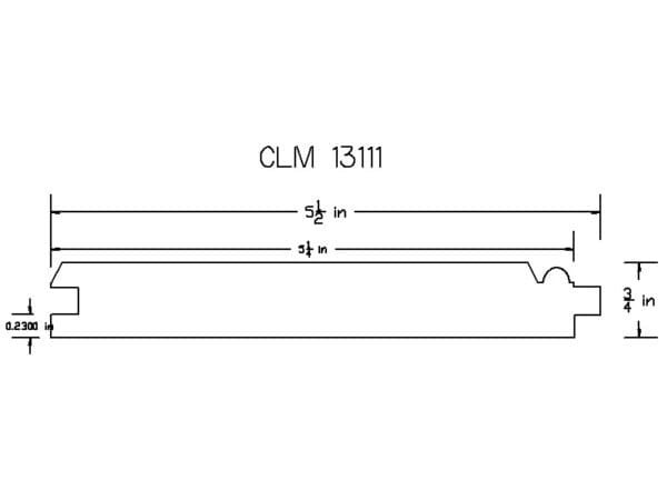 CLM 13111 - Classic Mouldings Inc