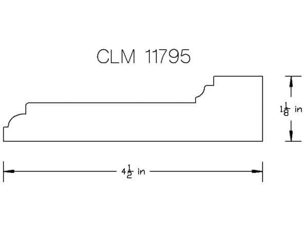CLM 11795 - Classic Mouldings Inc