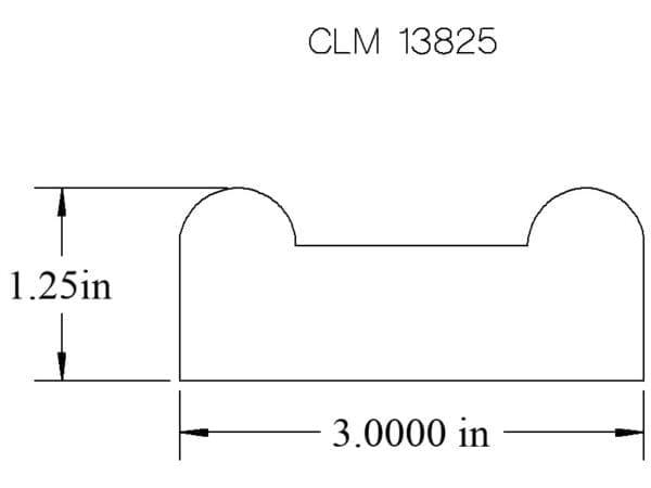 CLM 13825 - Classic Mouldings Inc