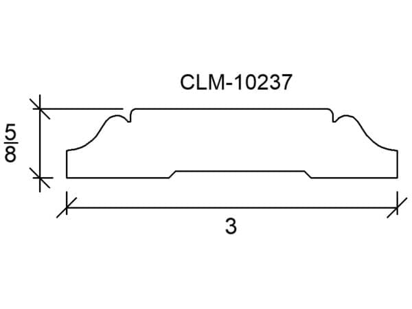 CLM 10237 - Classic Mouldings Inc