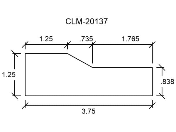 CLM 20137 - Classic Mouldings Inc