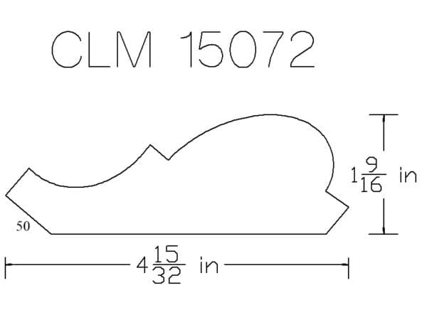 CLM 15072 - Classic Mouldings Inc